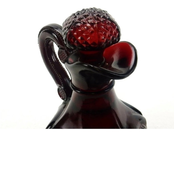 Ruby Red Cruet an 1876 Avon Cape Collection 1950’s - Picture 3 of 8